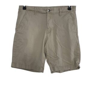 Member's Mark Men's Size 32" Khaki Everyday Flat Front Chino Flat Front Shorts